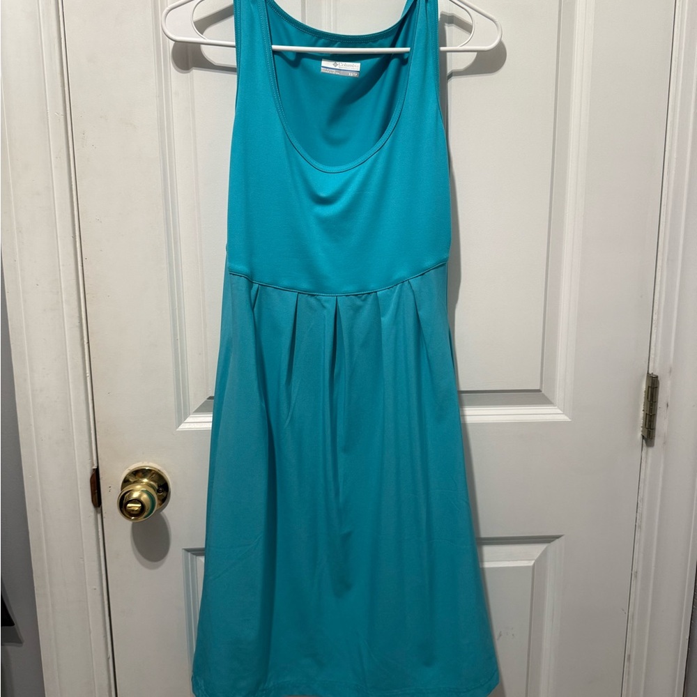Columbia Teal Omni-Shade dress